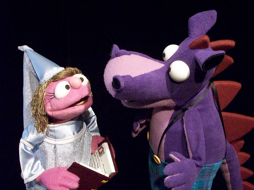The Reluctant Dragon at Puppet Showplace Theater, Brookline