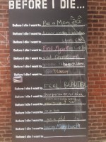Before I Die Wall June 3 (after the rain!)