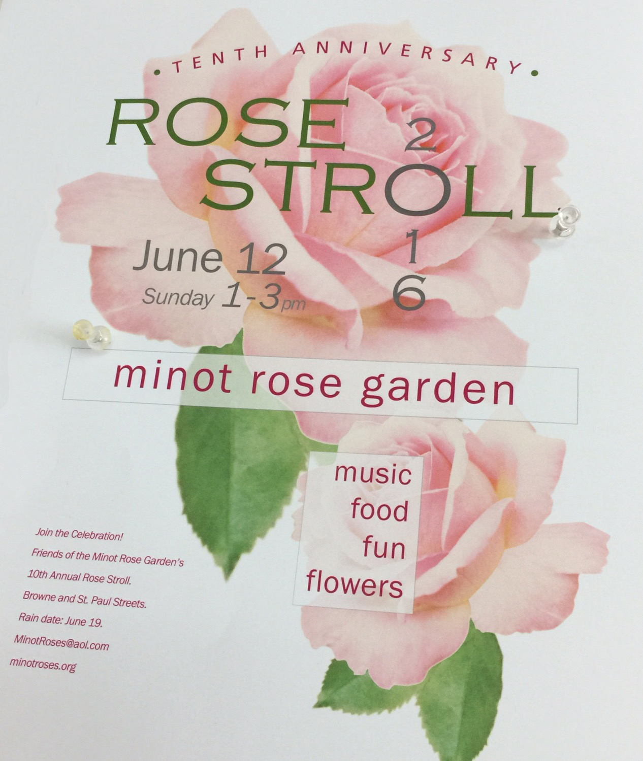 Rose Stroll @ Minot Rose Garden, Brookline